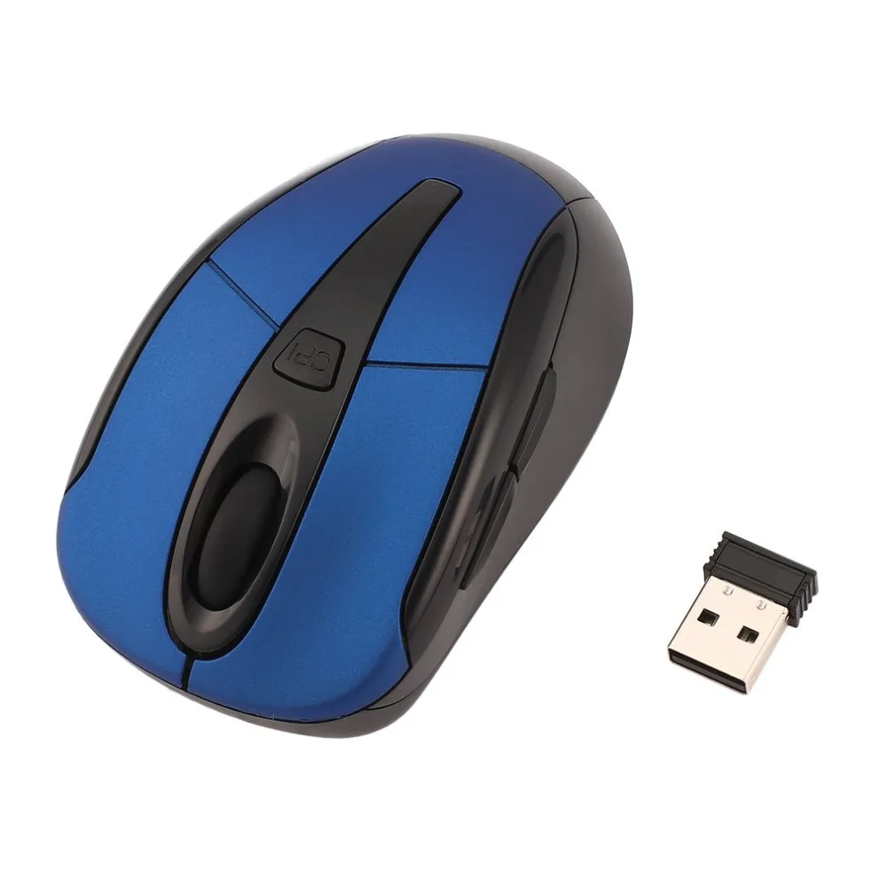 Бесшумная Беспроводная оптическая мышь с кнопкой отключения звука игровая для