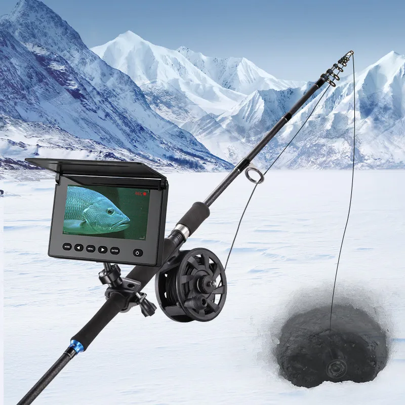 LUCKY underwater Fish Finder  fishing camera Ice Fishing Night vision Camera 4.3