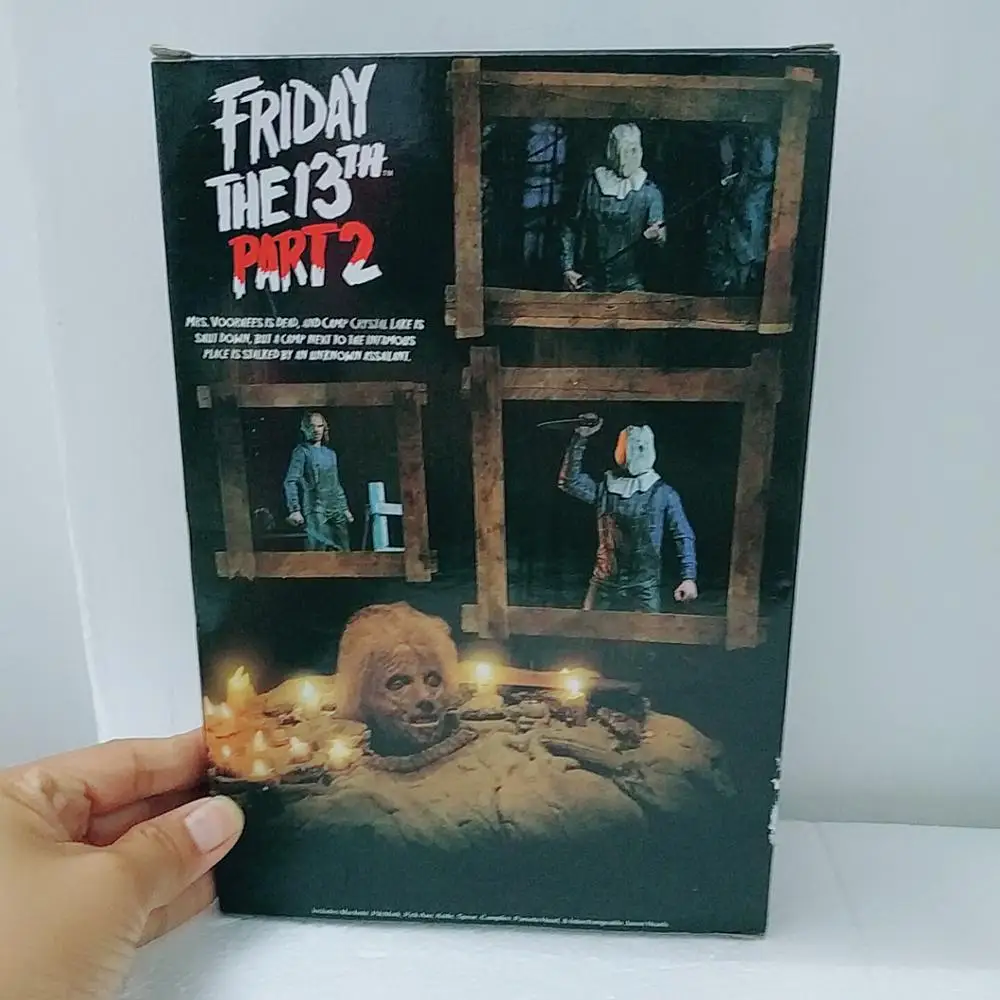18 см NECA Friday 13 часть 2 Джейсон Вурхиз фигурка модель игрушки кукла для