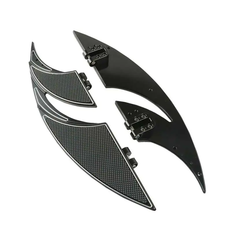 

Motorcycle Front Rider Driver Floorboard Foot Board Fit For Harley Touring Street Electra Glide Road King Softail FLST