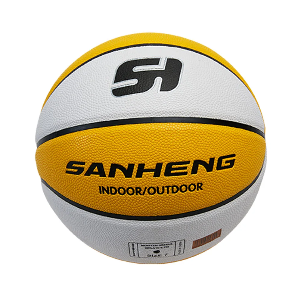 Баскетбольный мяч SANHENG официальный размер 7 из искусственной кожи для тренировок