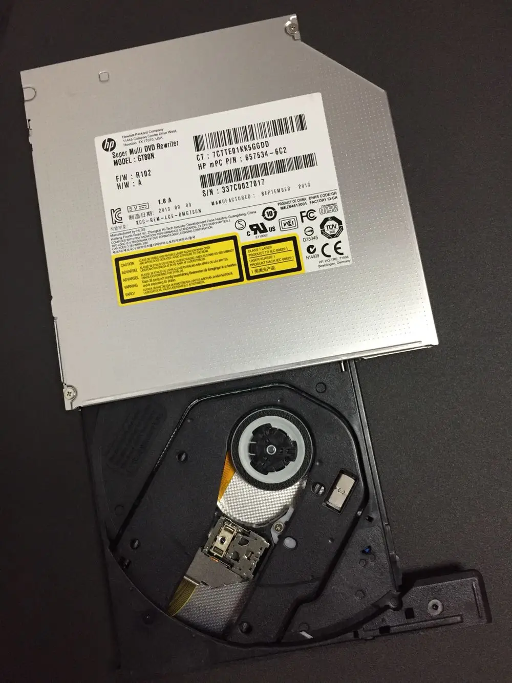 Новинка для HL GT60N GT50N GT30N GTBON двухслойный 8X DVD RW DL горелка 24X запись на 12 7 мм SATA лоток