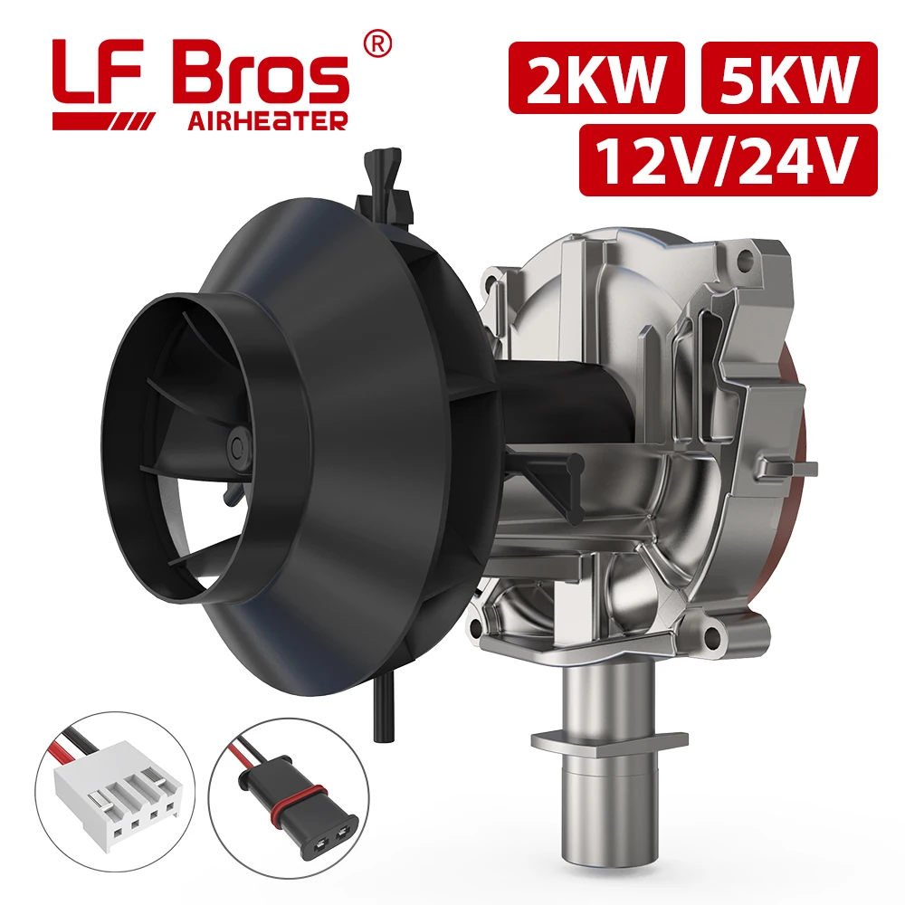 

LF Bros Blower Motor Assembly 12V 24V Suitable for Eberspacher 5KW 2KW Combustion Air Fan Parking heater