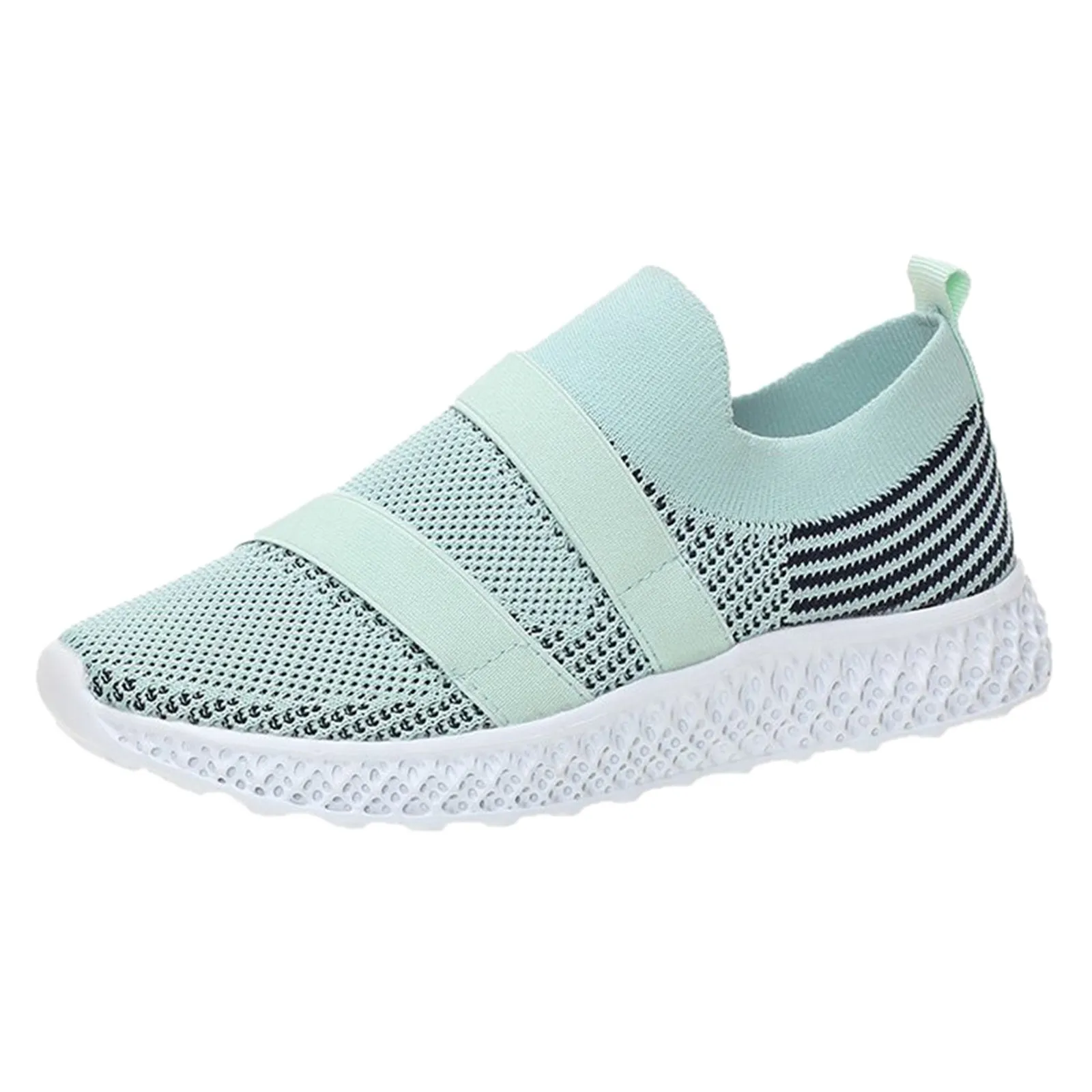 

Fashion Women Mesh Breathable Tennis Shoes Ladies Casual Slip-on Sport Shoes Women Outdoor Flat Lightweight Shoes Sneakers