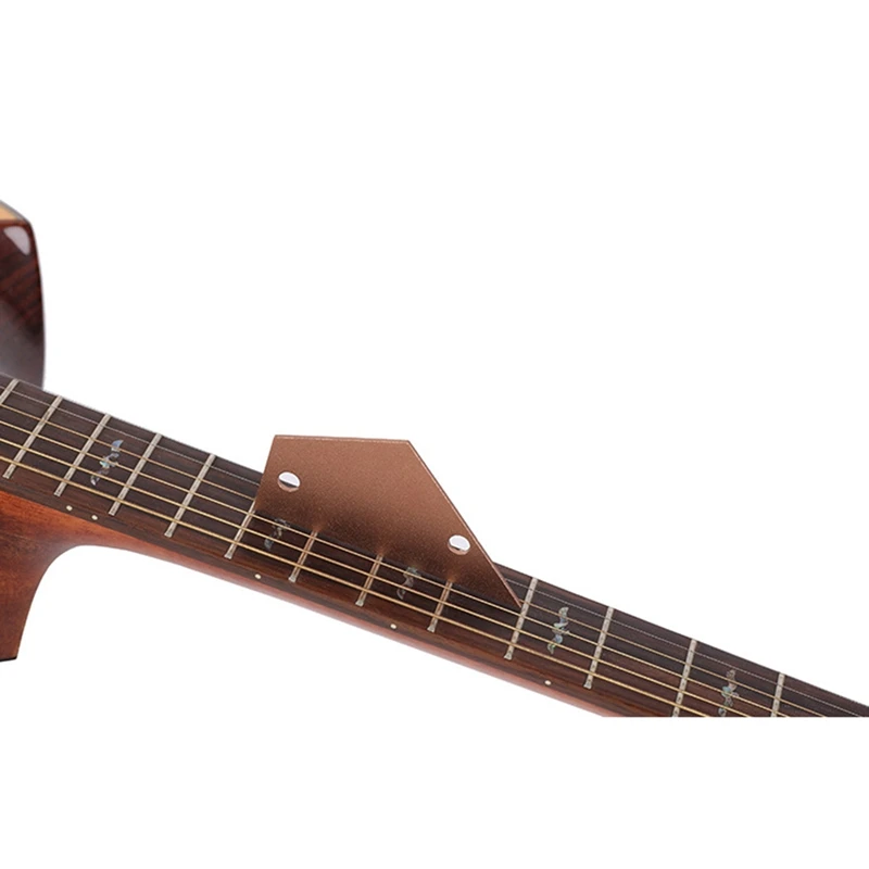 

Bass Fingerboard Height Measurement Ruler Metal Guitar Neck Notch Instrument Repair Tool Fingerboard Fret Ruler