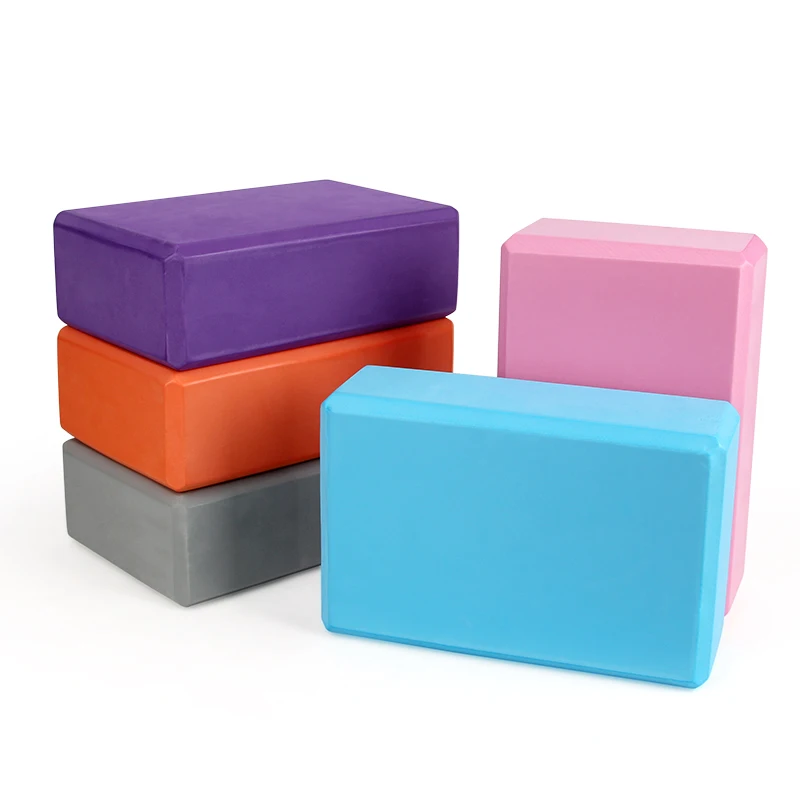 1 шт. блок для йоги тренировок фитнеса кирпичная подушка растягивающаяся из EVA