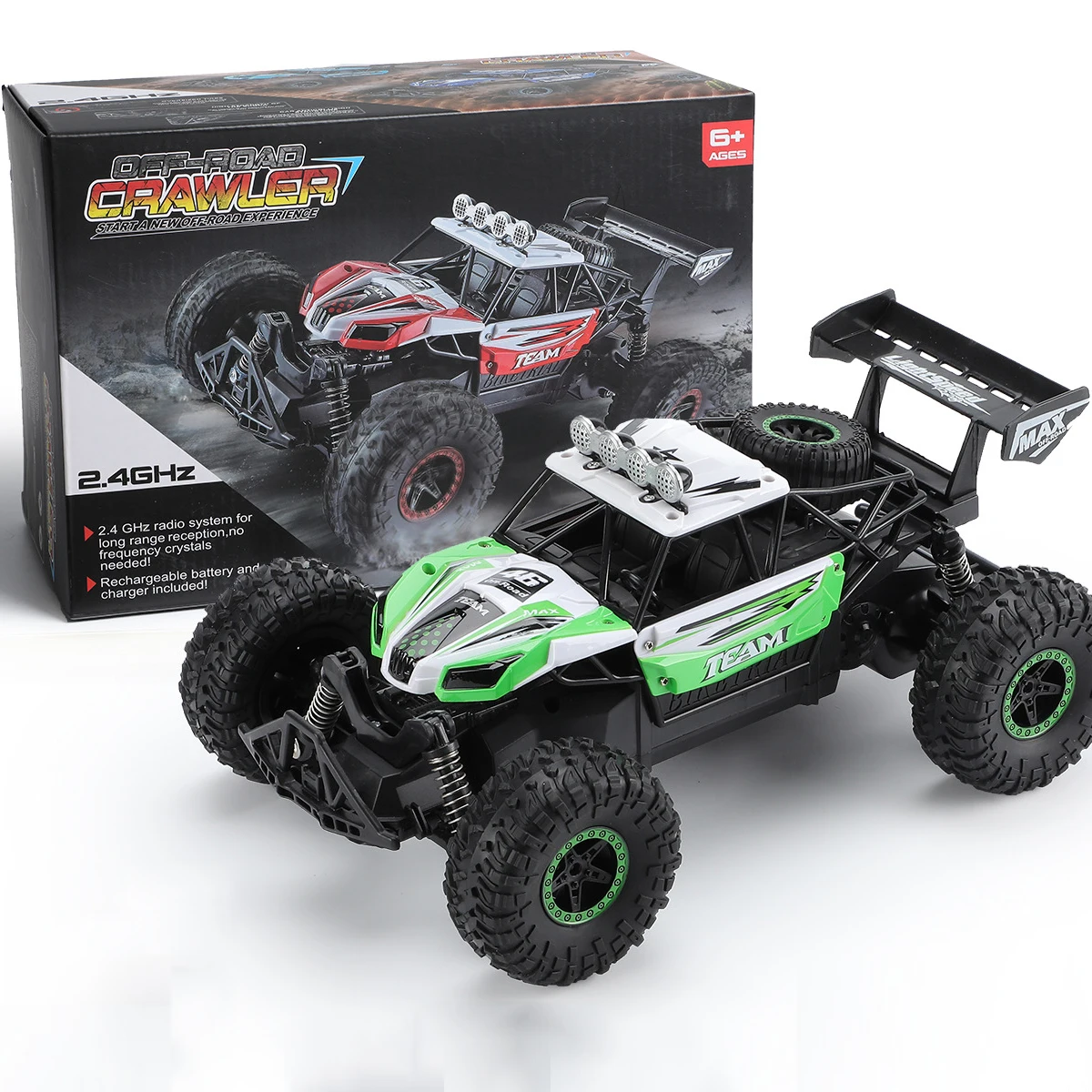 Roclub JJRC 2 4G 25 км/ч высокоскоростной Радиоуправляемый автомобиль 4WD восхождение