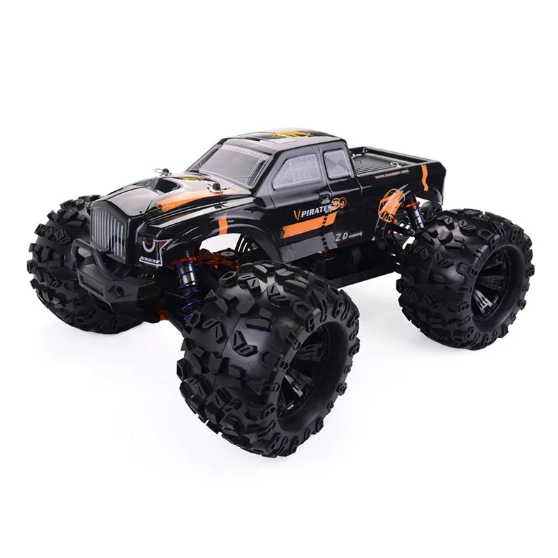 

ZD Racing MT8 Pirates3 1/8 2.4G 4WD 90km/h 120A ESC Brushless RC Car Metal Chassis RTR Model Machine Vehicle Toy Gift