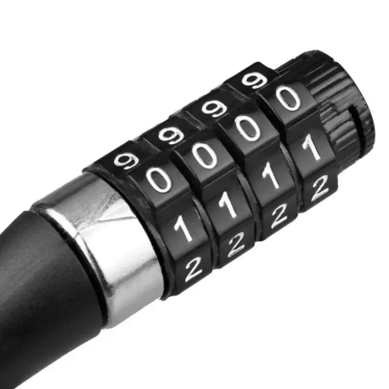 

Multi-function Mini Bicycle Lock 3 Digits Lock Password Anti Theft Retractable Cycling Luggage Lock Bicycle Accessories