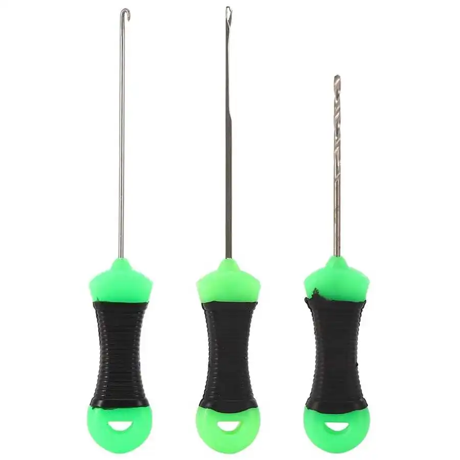 Рыболовная игла для приманки 3 шт. приманка из нержавеющей стали ловли карпа