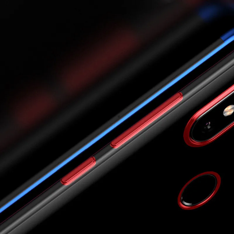 Прозрачный чехол для Xiaomi Pocophone F1 A2 Lite Mix 2 2S Max 3 5X 6 6X 8 SE мягкий из ТПУ Redmi 5 Plus Note 4 4X 5A