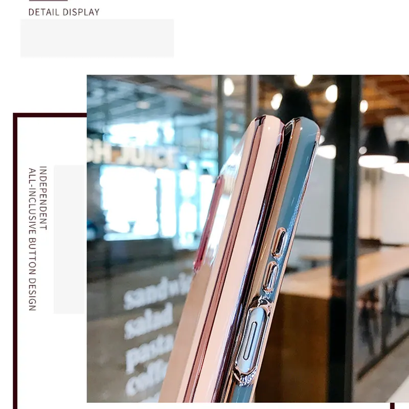 Luxury Silicone Case For Oppo A72 phone Case For oppo A52 4G A72 Cover Shockproof Fundas Stand Holder Cases oppo A52 A72 A92