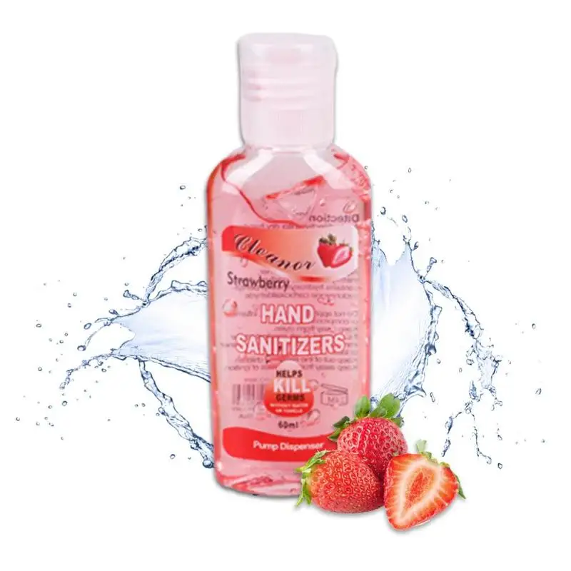 60 мл дорожный Портативный Миниатюрный антисептик для рук антибактериальный