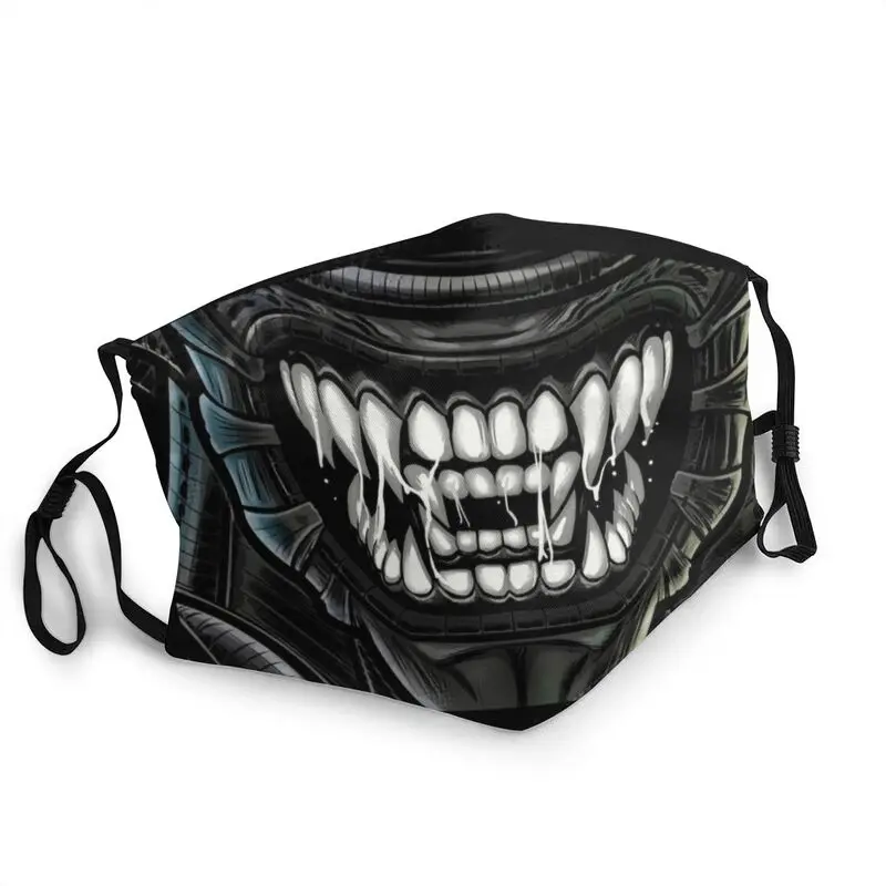 Пылезащитная моющаяся маска Alien Хищника на Хэллоуин ужас монстр для лица