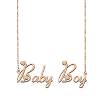 baby boy name necklace custom name necklace for women girls best friends birthday wedding christmas mother days gift