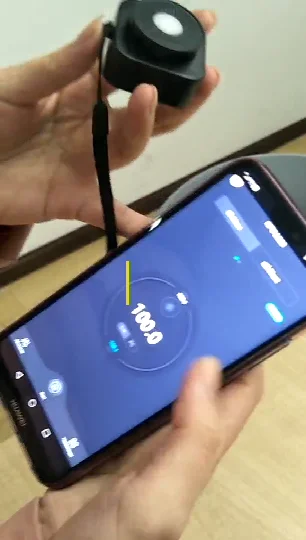 PAR PPFD светодиодный светильник метр мкмоль/m2/s HPL200P bluetooth подключение для