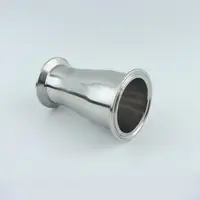 89mm to 76mm Pipe OD 3.5" to 3" Tri Clamp Reducer SUS 316L Stainless Sanitary Pipe Fitting Homebrew