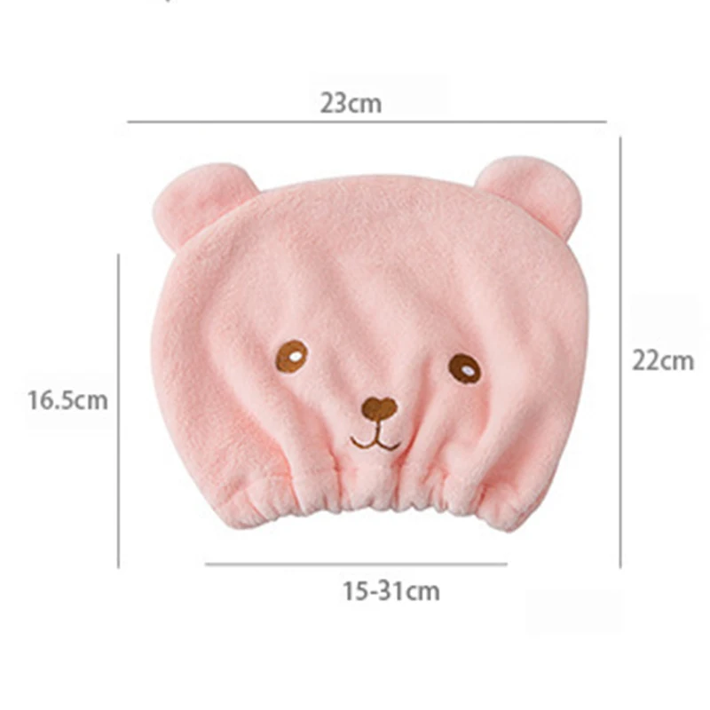 Мультфильмы Для женщин девочек Кепки купальный сушки Полотенца головка