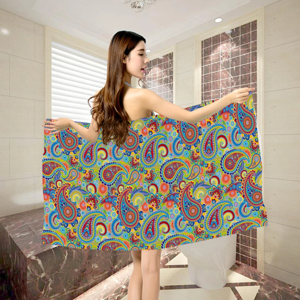 Полотенце-пончо для взрослых в турецком стиле |