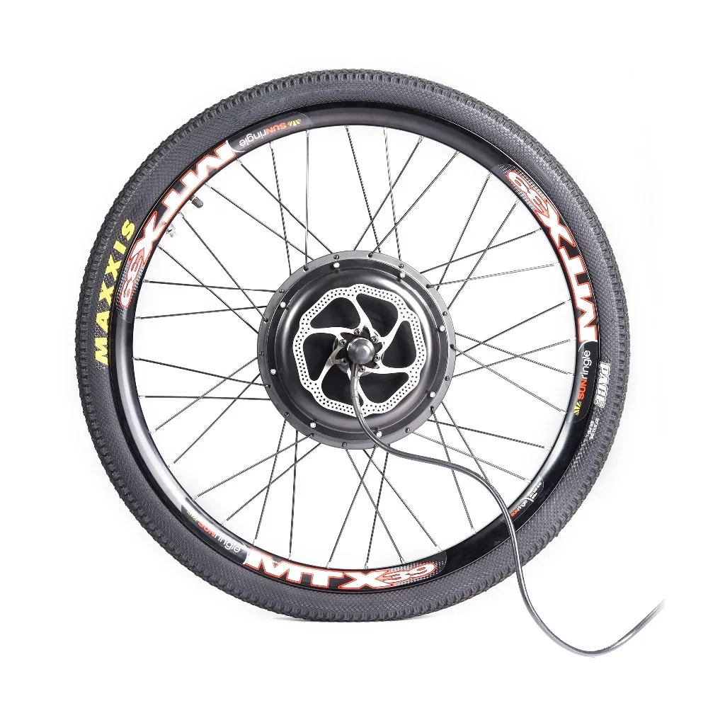 MTB задняя часть электровелосипеда колеса конверсионный комплект с MTX39 толстый сварочный обод KT-LCD8 цветной дисплей шины трубки свободного колеса дисковый тормоз