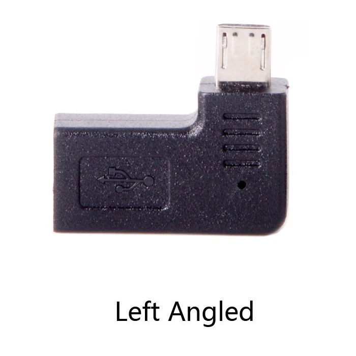 USB C Type Женский Micro 2 0 5Pin адаптер для передачи данных 90 градусов левый и правый