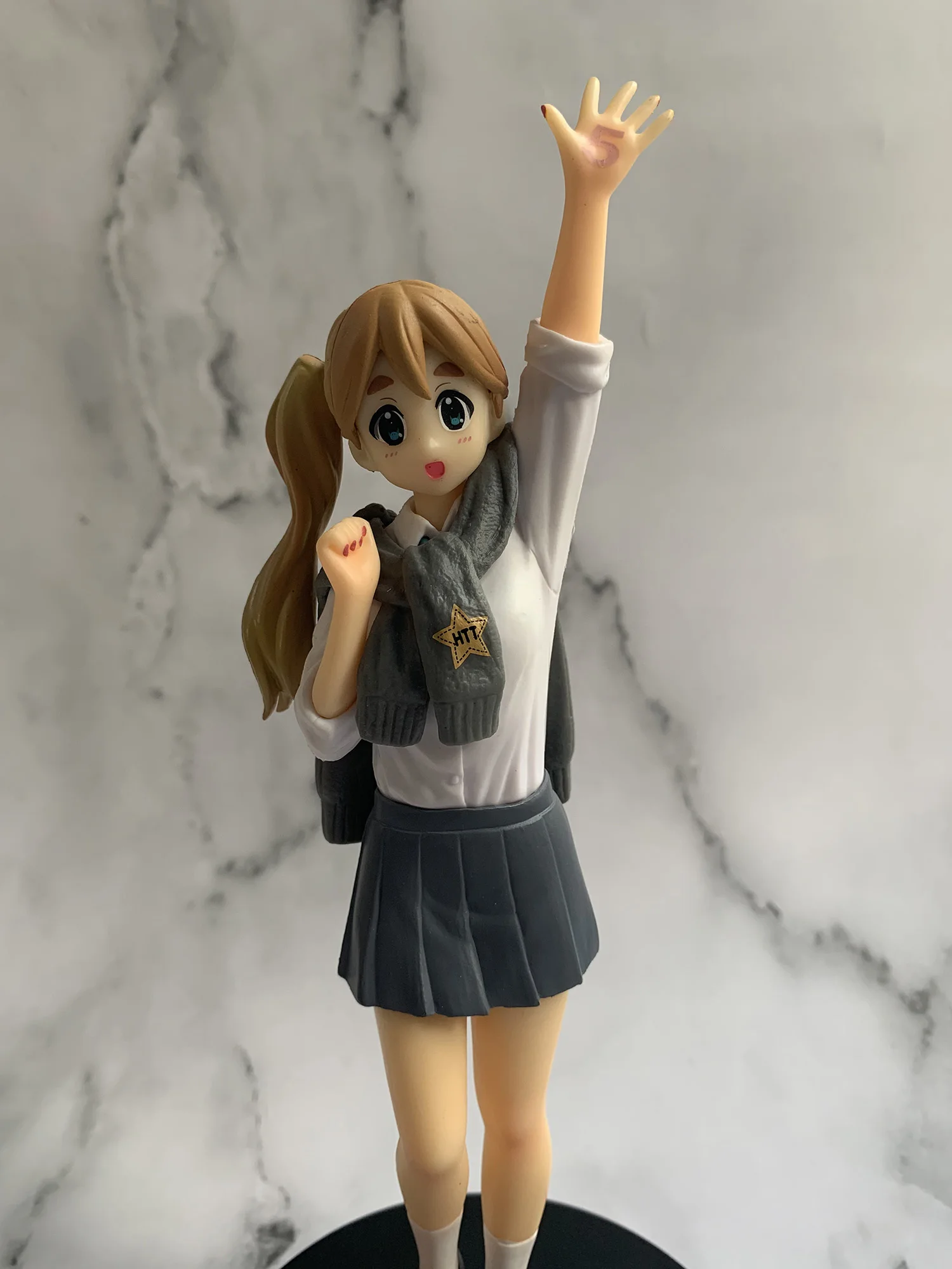 К-он! Hirasawa Yui Akiyama Mio Tainaka ритсу Kotobuki Tsumugi Адзуса Накано 5th юбилей ПВХ фигурка модель игрушки
