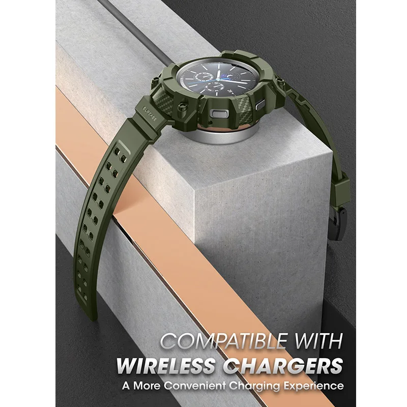 SUPCASE UB Pro для Samsung Galaxy Watch 4 Классический чехол 46 мм (выпуск 2021 года) прочный защитный