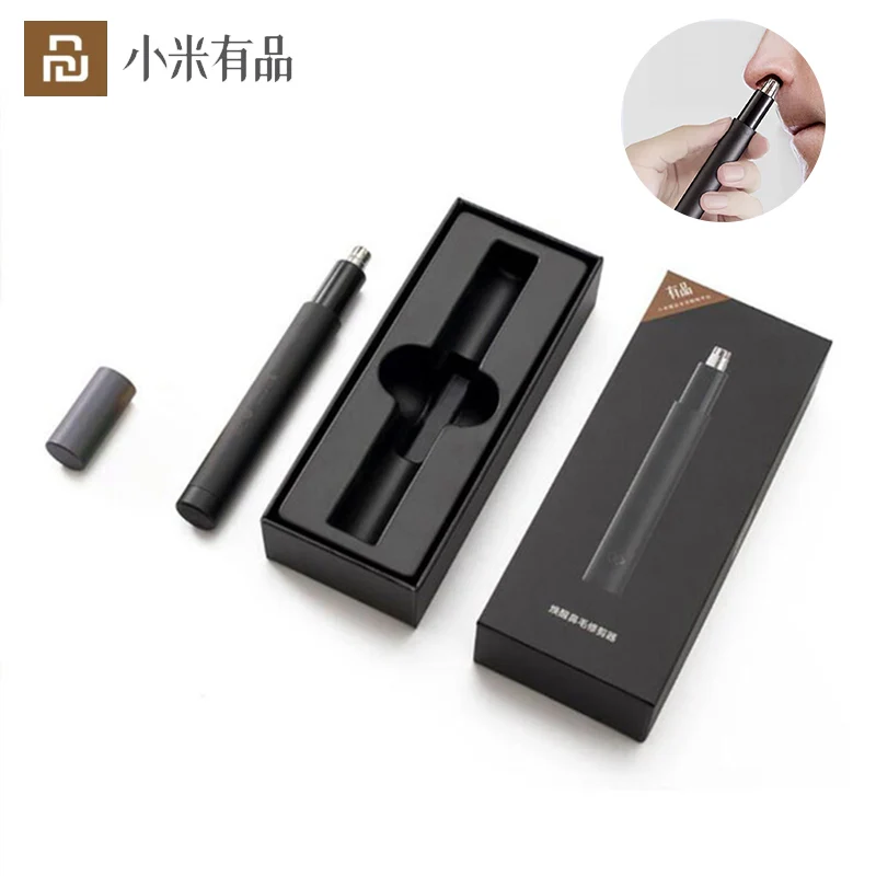 

Youpin Mini Nose Hair Trimmer HN1 Sharp Blade Body Wash Portable Minimalist Design Safe trim Nose hair For Family Daily Use