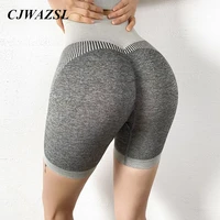 ladies fitness shorts yoga seamless leggings training sports running clothing energy sportswear summer workout clothes