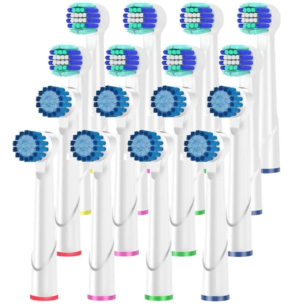 Сменные насадки для щетки Braun oral B D12 D16 D29 D20 D32 OC20 D10513 DB4510k 3744 3709 3757 D19 OC18 D811 D9525 D9511 16 шт