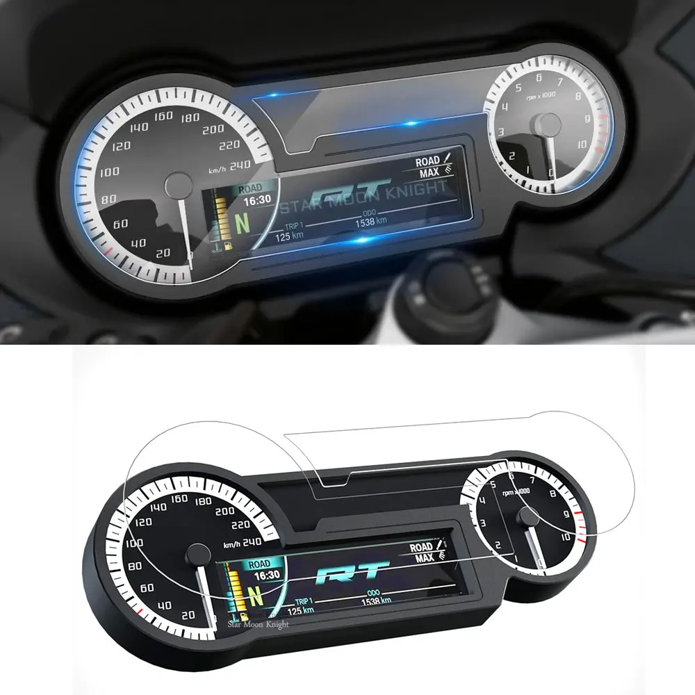 

Fit For BMW R1250RT R 1250 1200 RT R1200RT LC 2014 - 2020 Motorcycle Scratch Cluster Screen Dashboard Protection Instrument Film
