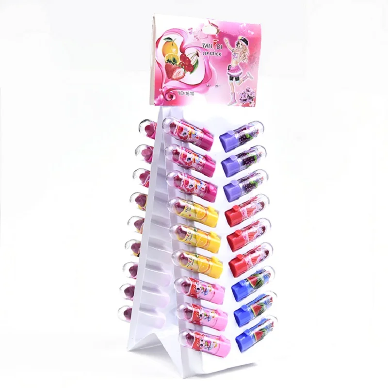 

36 Pieces Set Most Welcomed Organic Natural Beauty Personal Care Long Lasting Mini Lipstick Fruit Flavored Lipsticks