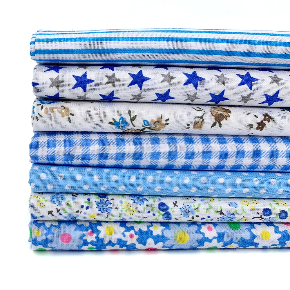 7 шт. набор для шитья одежды из хлопка и ткани с мультипликационным рисунком 50x50