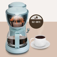 bear coffee machine household american drip type small mini coffee pot for making tea and teapot