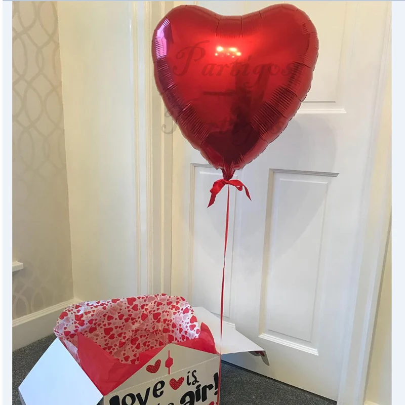Воздушный шар в форме сердца 75 см украшение для вечевечерние свадьбы любви