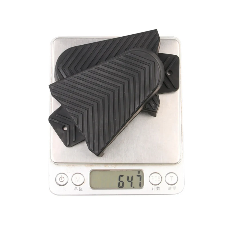 Резиновая подкладка защитный рукав и самоблокирующийся шипы для педалей езды на