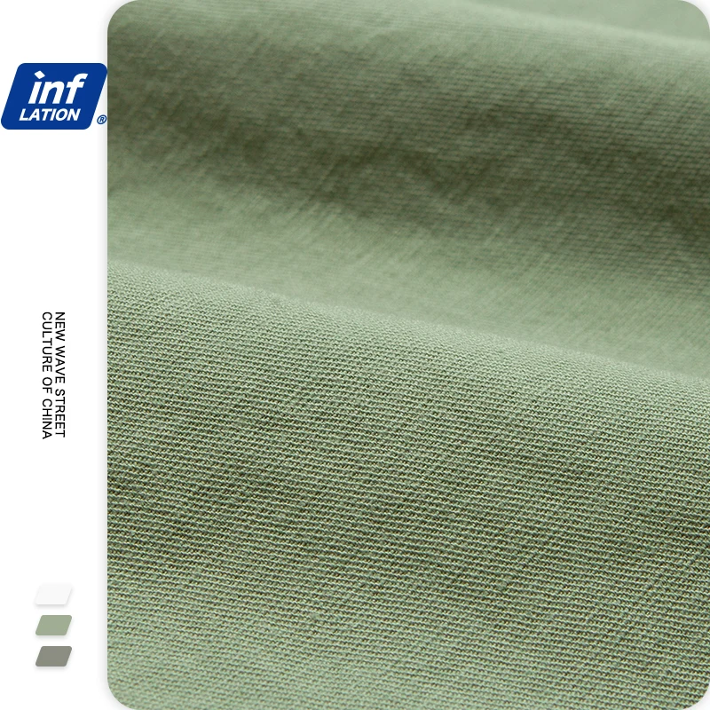 

INFLATION Men Pure Long Sleeve Shirt Men Streetwear 2020 Autumn Harajuku Cotton Shirt For Men Casual Style Boy Shirt 2092W20