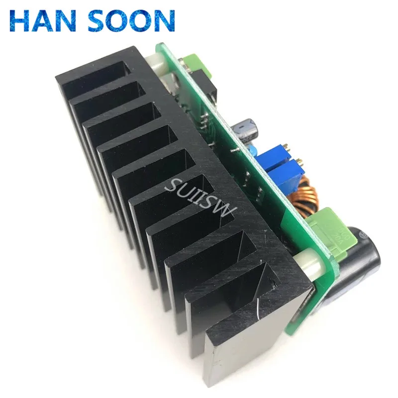 Преобразователь DC/DC повышающего напряжения 10-60В до 12-80В с регулятором напряжения 600Вт, автоматическим источником питания и регулируемым выходным напряжением.