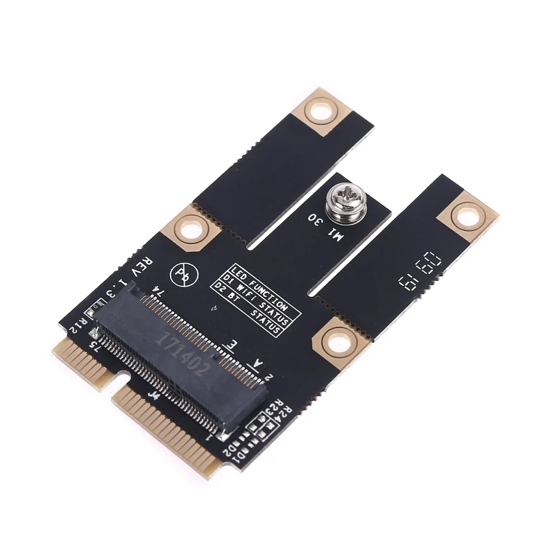 

M.2 to Mini PCI-E Interface Adapter Card with Bluetooth Adapter Cable