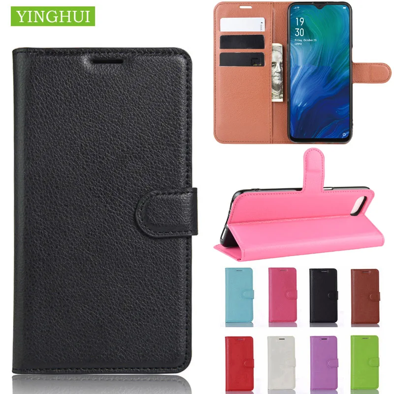 

Чехол-Кошелек для OPPO Reno A, чехол-книжка с отделением для карт, кожаный чехол-книжка, защитный чехол для OPPO Reno Ace, чехол для телефона, сумка