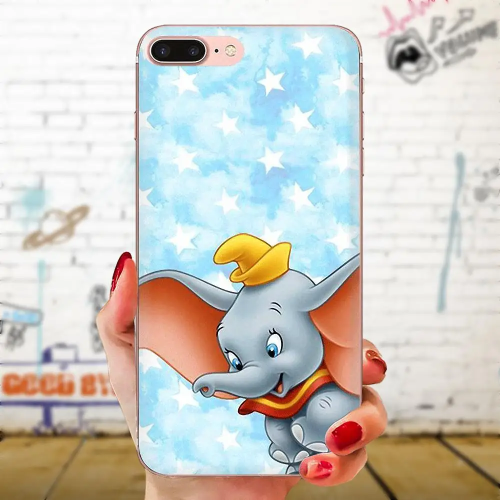 Back Cases Shockproof For Apple iPhone 4 4S 5 5C 5S SE 6 6S 7 8 11 Plus Pro X XS Max XR Dumbo | Мобильные телефоны и