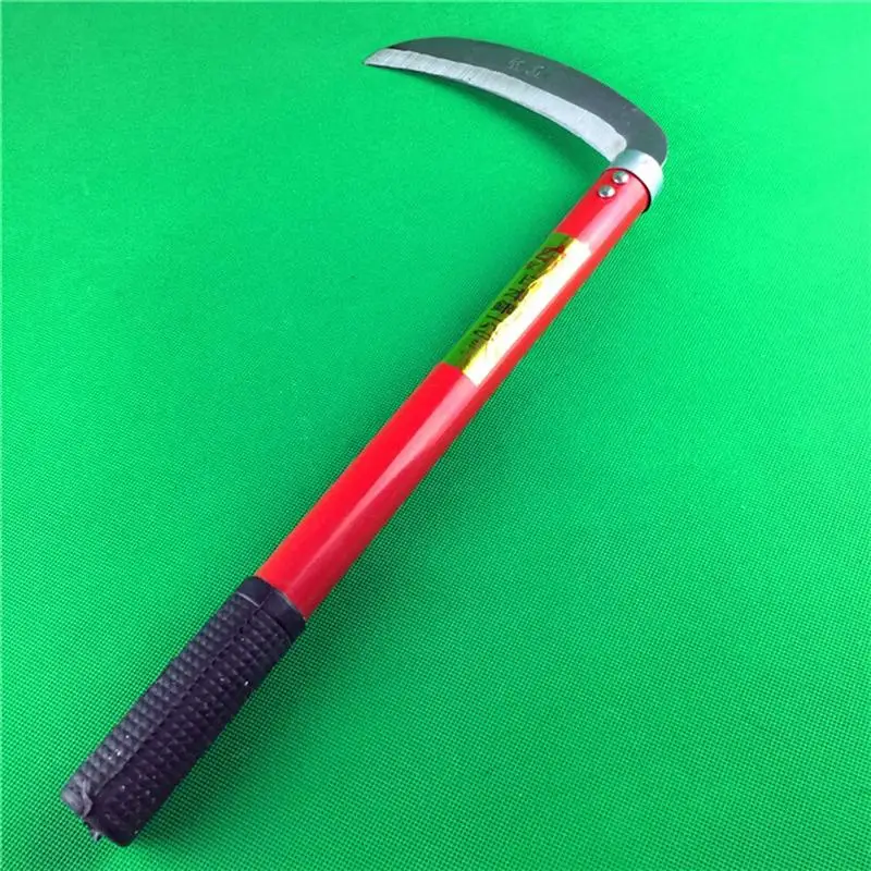 Стальной садовый серп с деревянной ручкой Легкий Прочный острый инструмент