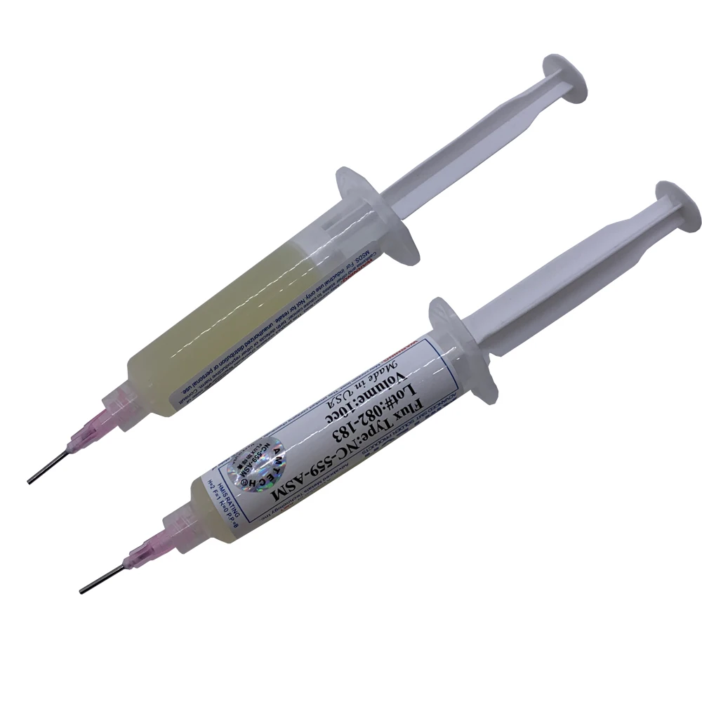 10cc NC 559 ASM UV флюсовая паста Бессвинцовая паяльная Флюс Для пайки + иглы для телефон
