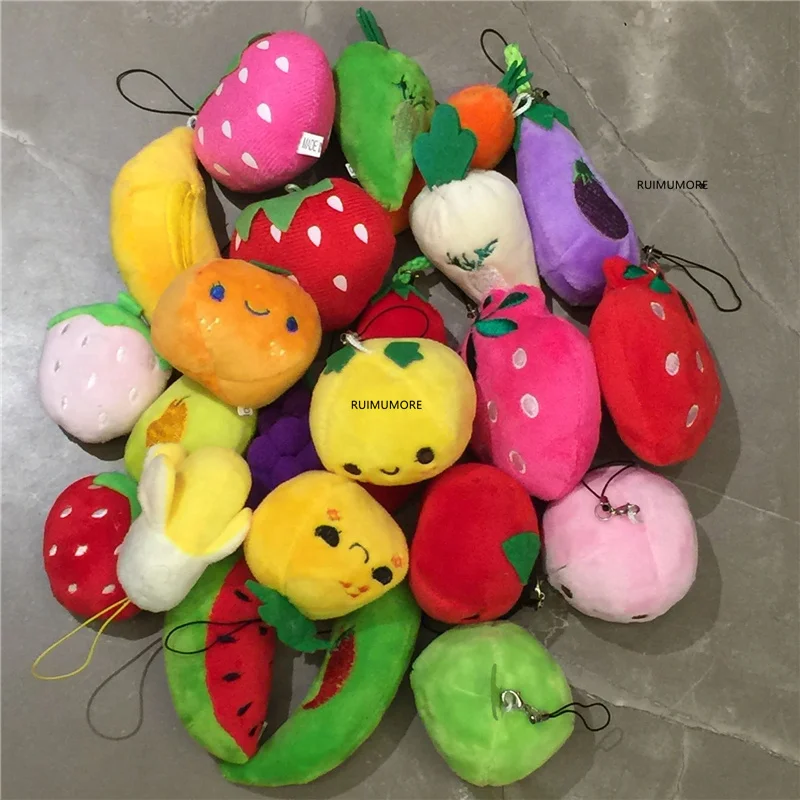 Игрушка в виде фруктов подарок прибл. 4 8 см Детская плюшевая игрушечная кукла