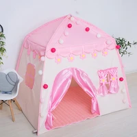 kids play tent indoor outdoor princess castle tent baby ocean ball game house portable folding birthday gifts photography props