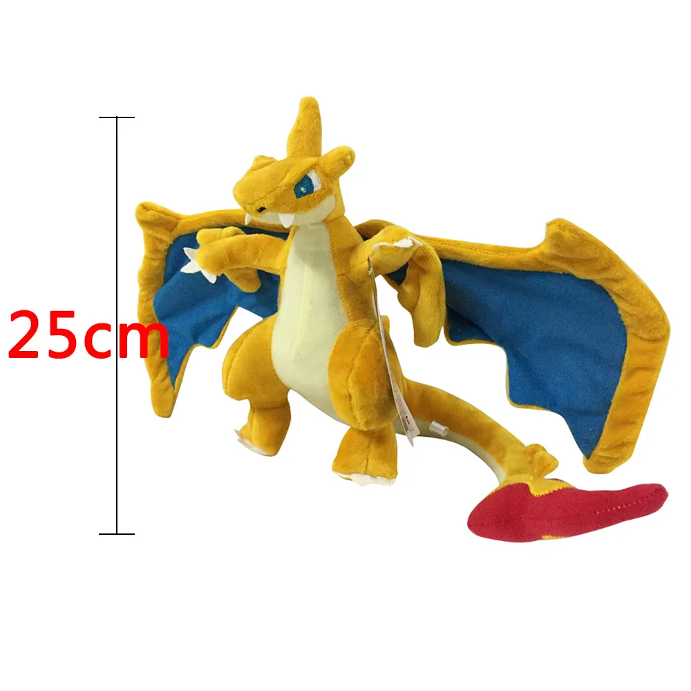 25 см плюшевые игрушки покемон милый мягкая кукла милая мультяшная из аниме
