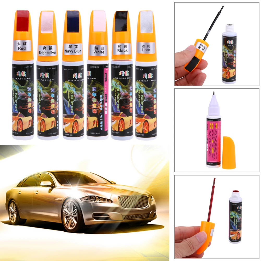Автомобильное пальто краска жидкая Ручка Pro Auto Touch Up средство для удаления