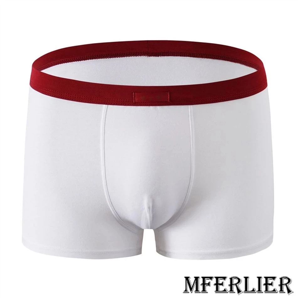 

men cotton boxer U Convex 2 piece a lot plus size 9XL 10XL Soft comfortable boxer breathable Stretch elasticity underwear shorts