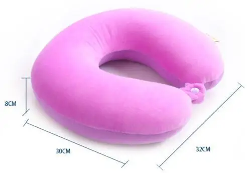 

5Soft U Shaped Slow Rebound Memory Foam Travel Neck Pillow for Office Flight Traveling Cotton Pillows Head Rest Cushion