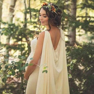 Элегантное шифоновое платье для беременных